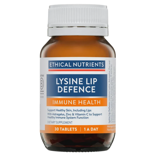 Ethical Nutrients - Lysine Lip Defence 30 Tabs