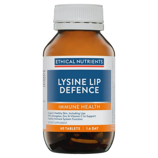 Ethical Nutrients - Lysine lip Defence 60 Tabs