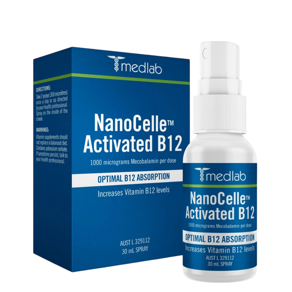 MedLab - Nanocelle Activated B12  30ml Spray