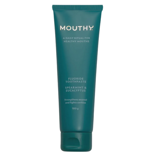 Mouthy - Flouride Toothpaste with Spearmint and Eucalyptus 100g