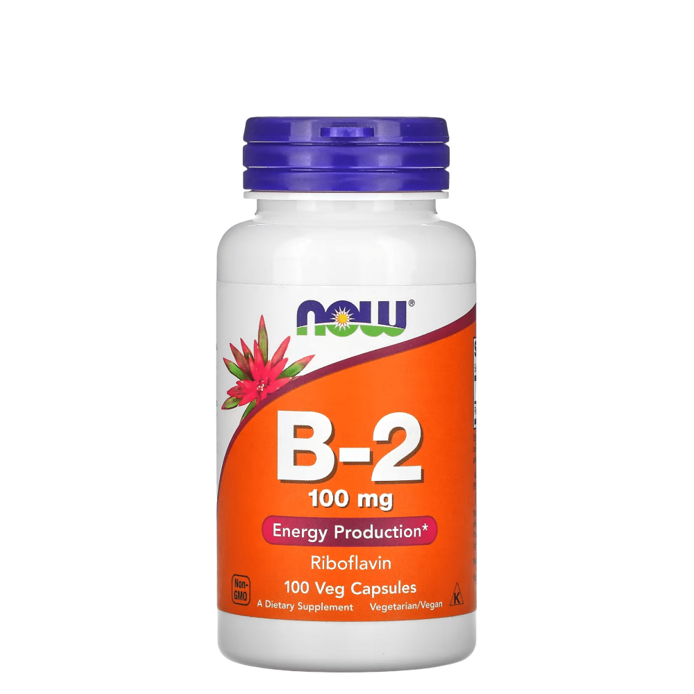 NOW - B-2 Riboflavin 100mg 100 Caps
