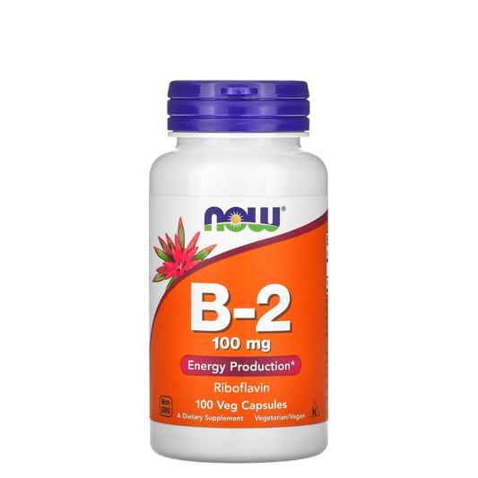 NOW - B-2 Riboflavin 100mg 100 Caps
