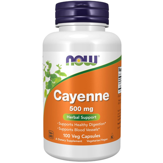NOW - Cayenne, 500 mg 100 VC