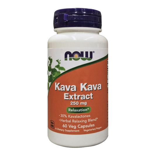 NOW - Kava kava Extract 250mg / 30% 60 VC