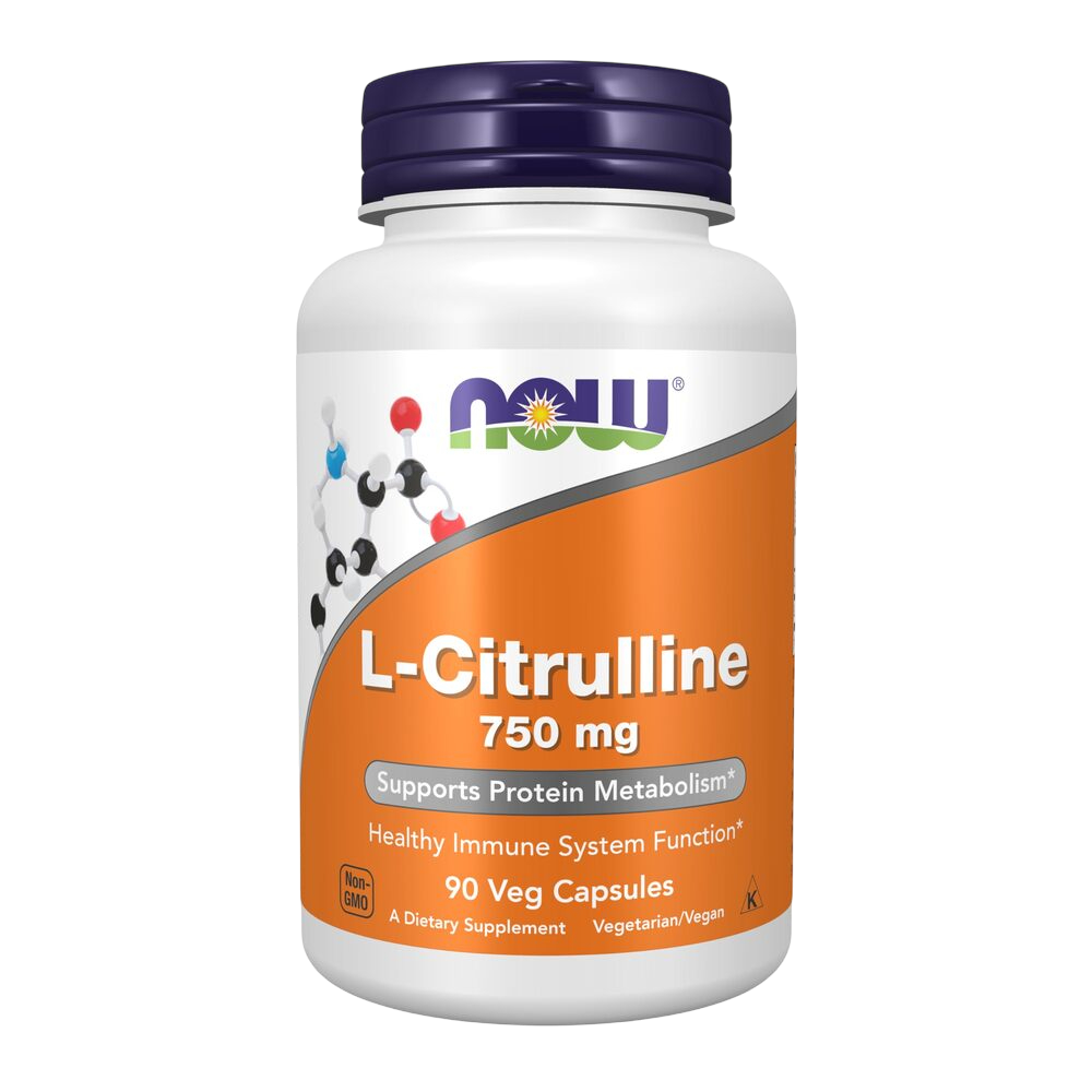NOW - L-Citrulline, 750 mg, 90VC