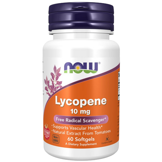 NOW - Lycopene, 10mg 60 Softgels