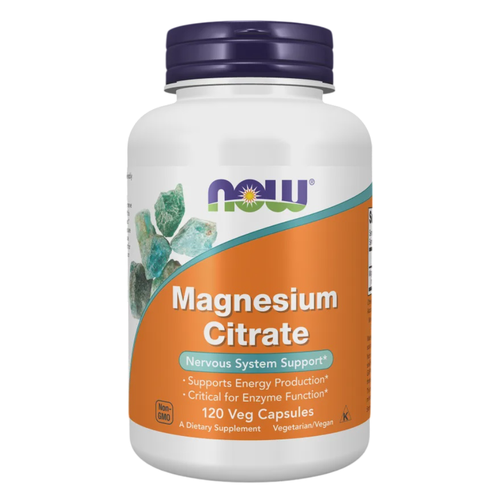 NOW - Magnesium Citrate, 120VC