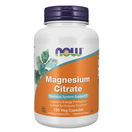 NOW - Magnesium Citrate, 120VC
