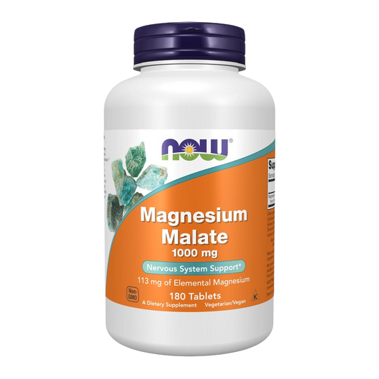 NOW - Magnesium Malate 180 vege caps