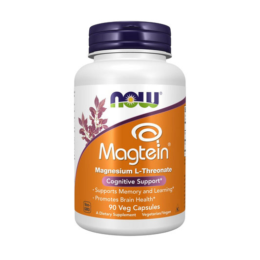 NOW - Magtein, Magnesium L-Threonate 90VC