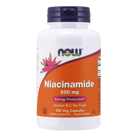 NOW - Niacinamide, 500 mg 100 VC