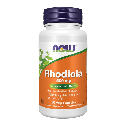 NOW - Rhodiola 500mg Extract 3% 60 VC
