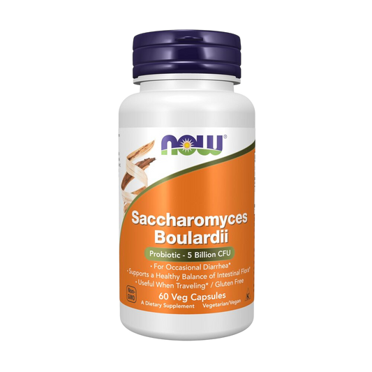 NOW - Saccharomyces Boulardii, Gastrointestinal Support