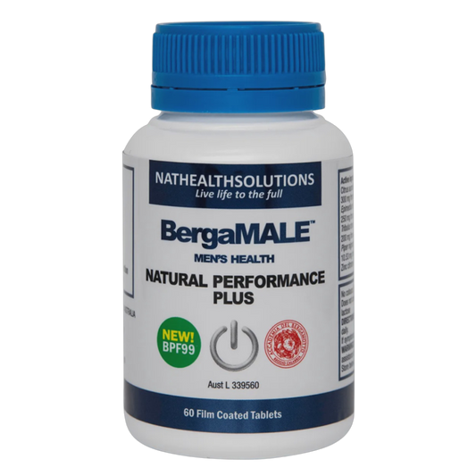 NatHealthSolutions - BergaMALE + Natural Performance Plus - 60