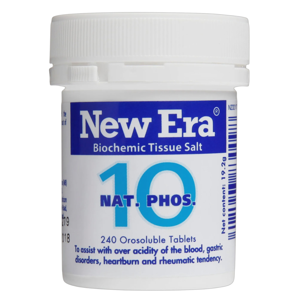 New Era - No.10 Nat Phos 240 tabs
