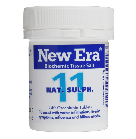 New Era - No.11 Nat Sulph 240 tabs