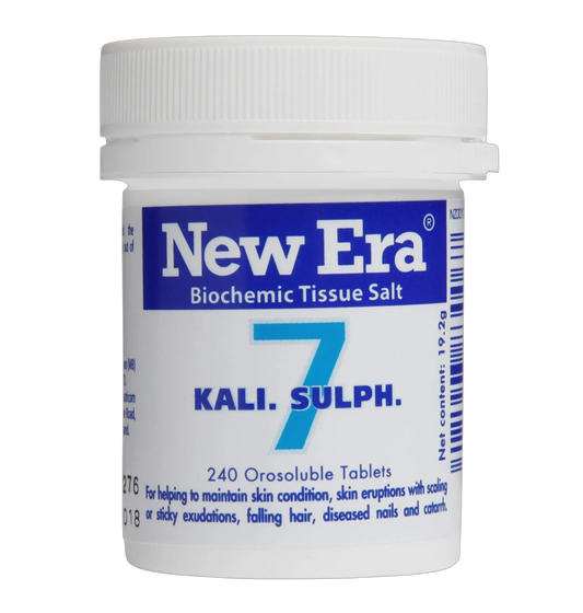 New Era - No.7 Kali Sulph 240 tabs