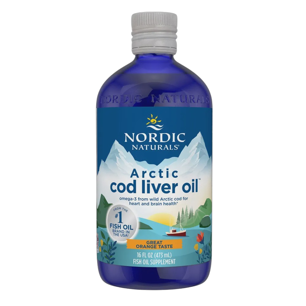 Nordic Naturals - Arctic Cod Liver Oil Liquid - Orange 473ml