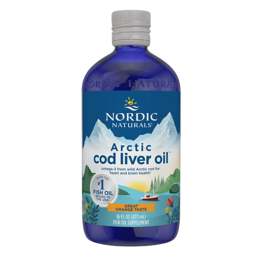 Nordic Naturals - Arctic Cod Liver Oil Liquid - Orange 473ml
