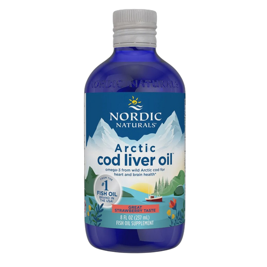 Nordic Naturals - Arctic Cod Liver Oil Liquid - Strawberry 237ml