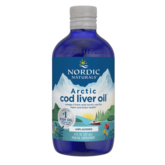 Nordic Naturals - Arctic Cod Liver Oil Liquid - Unflavoured 237ml
