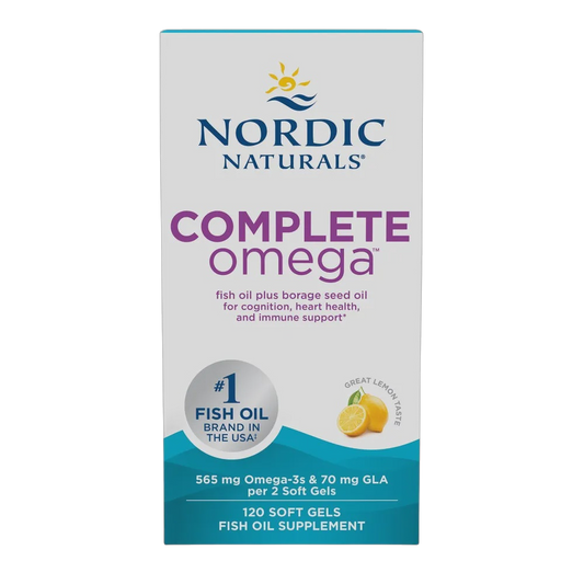 Nordic Naturals - Complete Omega - Lemon 120 softgels