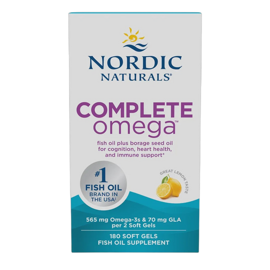 Nordic Naturals - Complete Omega - Lemon 180 softgels