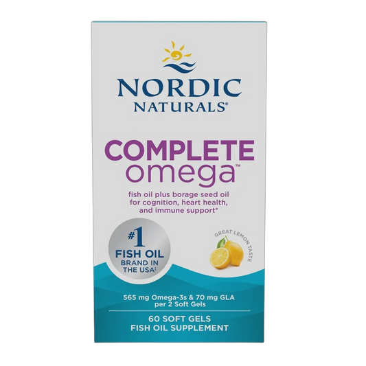 Nordic Naturals - Complete Omega - Lemon 60 softgels