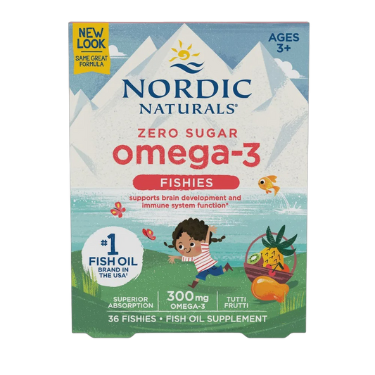 Nordic Naturals - Nordic Omega-3 Fishies - Tutti Fruiti (exp. 6-9 months) 36 fishies