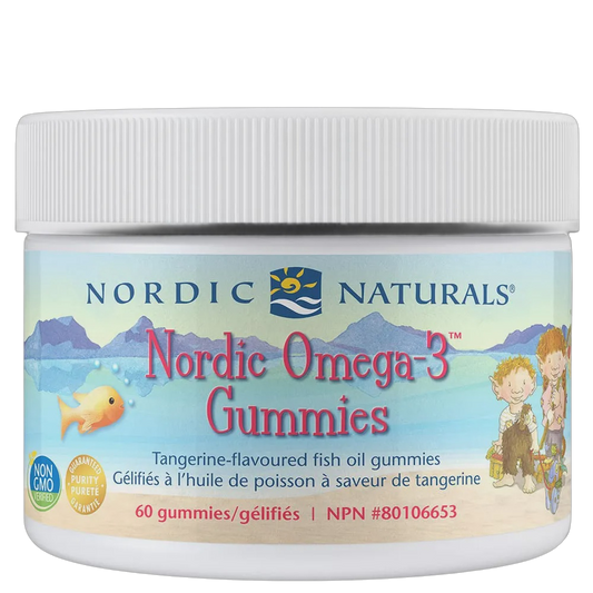 Nordic Naturals - Nordic Omega-3 Gummies - Tangerine (exp. 6-9 months) 60 chews