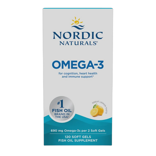 Nordic Naturals - Omega-3 - Lemon 120 softgels