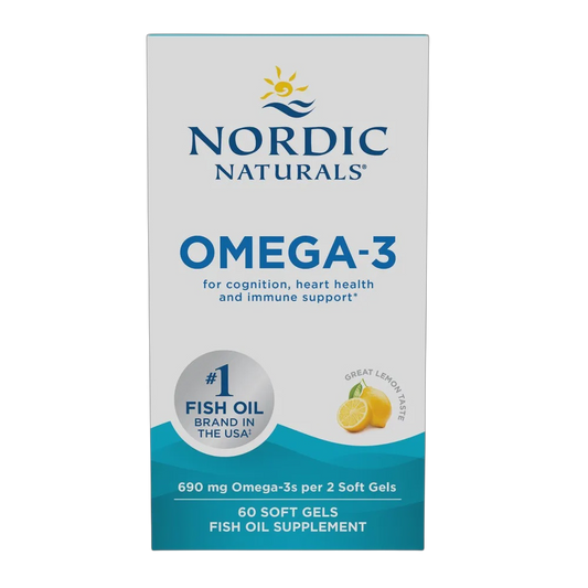 Nordic Naturals - Omega-3 - Lemon 60 softgels