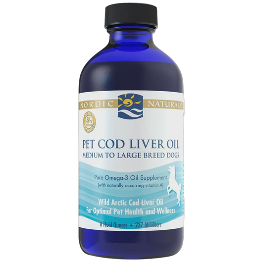 Nordic Naturals - Pet Cod Liver Oil Liquid -Unflavoured 237ml