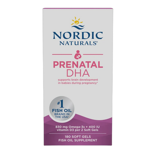 Nordic Naturals - Prenatal DHA - Unflavoured 180 softgels
