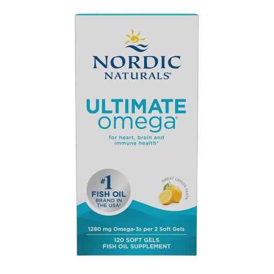 Nordic Naturals - Ultimate Omega - Lemon 120 softgels