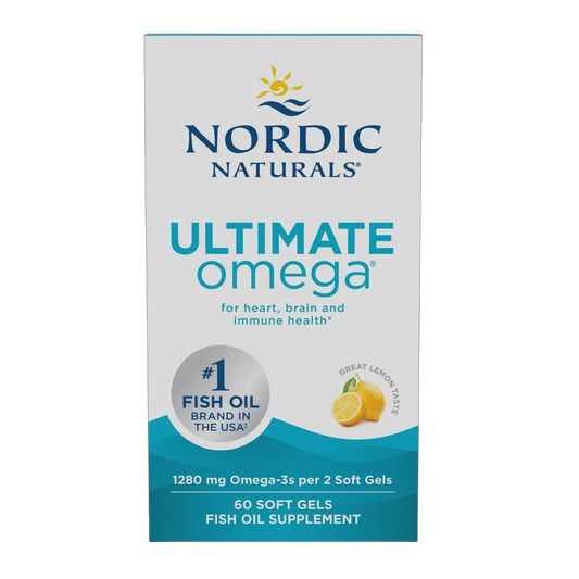 Nordic Naturals - Ultimate Omega - Lemon 60 softgels