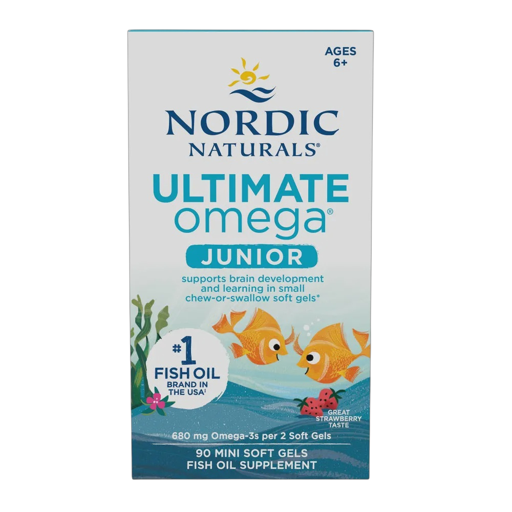 Nordic Naturals - Ultimate Omega Junior - Strawberry 90 softgels