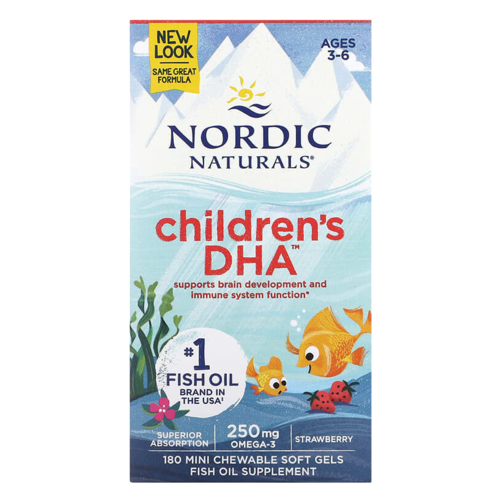 Nordic Naturals - Children’s DHA - Strawberry 180 softgels
