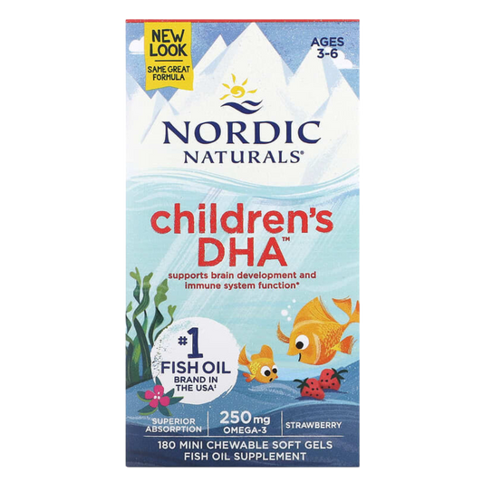 Nordic Naturals - Children’s DHA - Strawberry 180 softgels