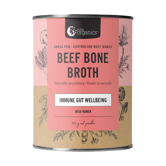 Nutra Organics - Beef Bone Broth Miso Ramen 125g (15 serves)