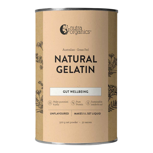 Nutra Organics - Natural Gelatin 500g
