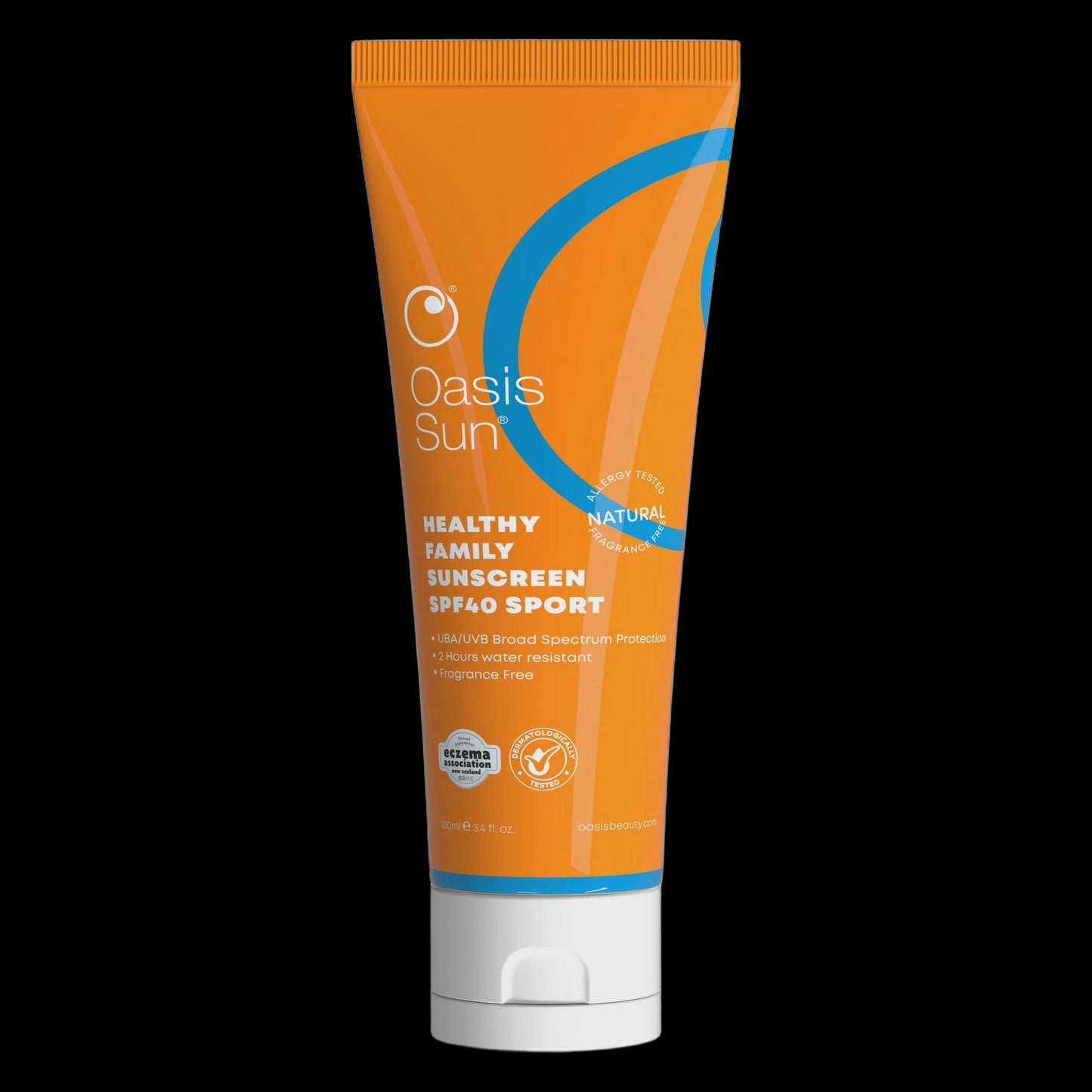 Oasis Sun® SPF 40 Sport PA++++ Healthy Family Sunscreen, 100ml