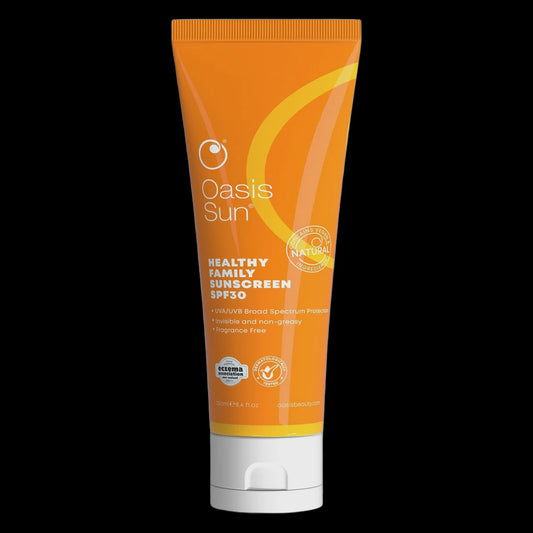 Oasis Sun - SPF 30 Original Formula Healthy Family Sunscreen, 250ml Family Size