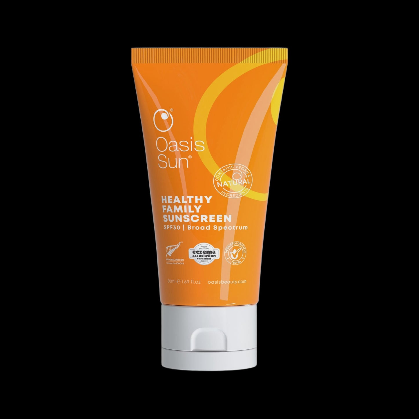 Oasis Sun® SPF 30 Original Formula Healthy Family Sunscreen, 50ml Travel Size