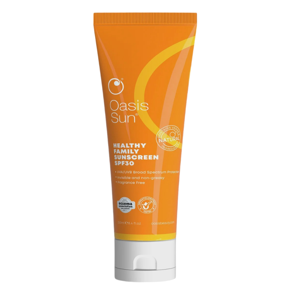 Oasis Sun - SPF 30 Original Formula Healthy Family Sunscreen, 250ml Family Size