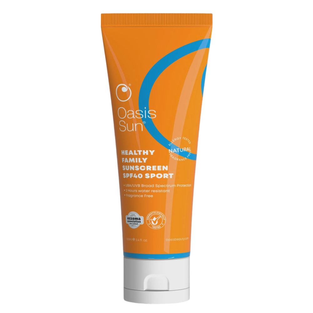 Oasis Sun - SPF 40 Sport PA++++ Healthy Family Sunscreen, 100ml