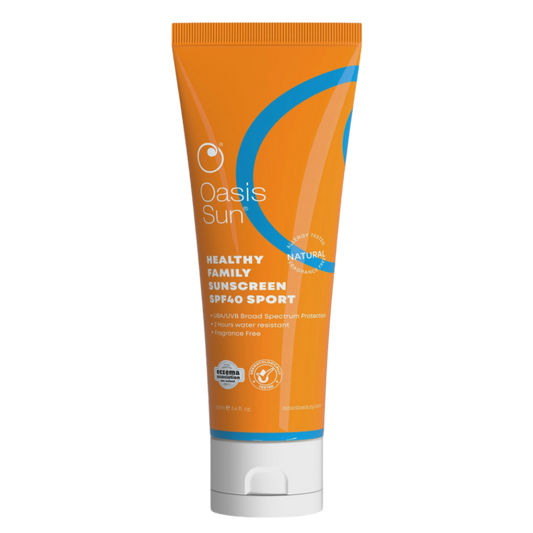 Oasis Sun - SPF 40 Sport PA++++ Healthy Family Sunscreen, 100ml