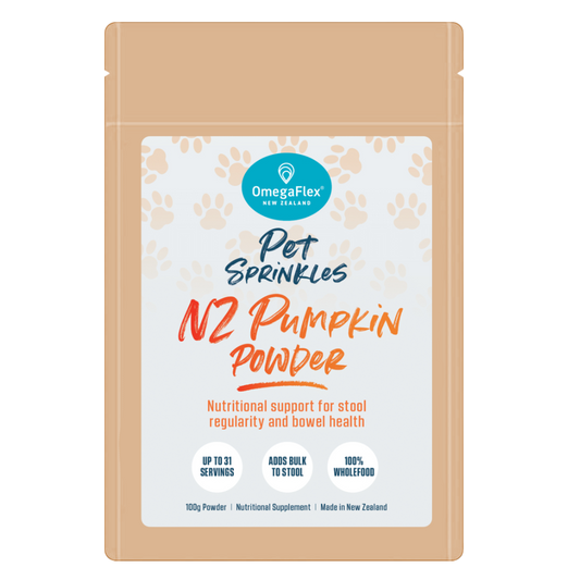 OmegaFlex - Pet Sprinkles NZ Pumpkin Powder 100g