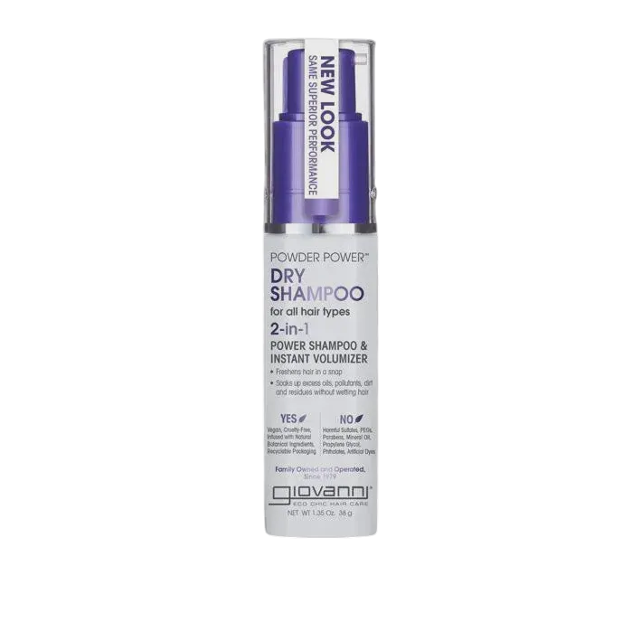 Giovanni - Dry Shampoo Powder Power (Non Aerosol) 50g
