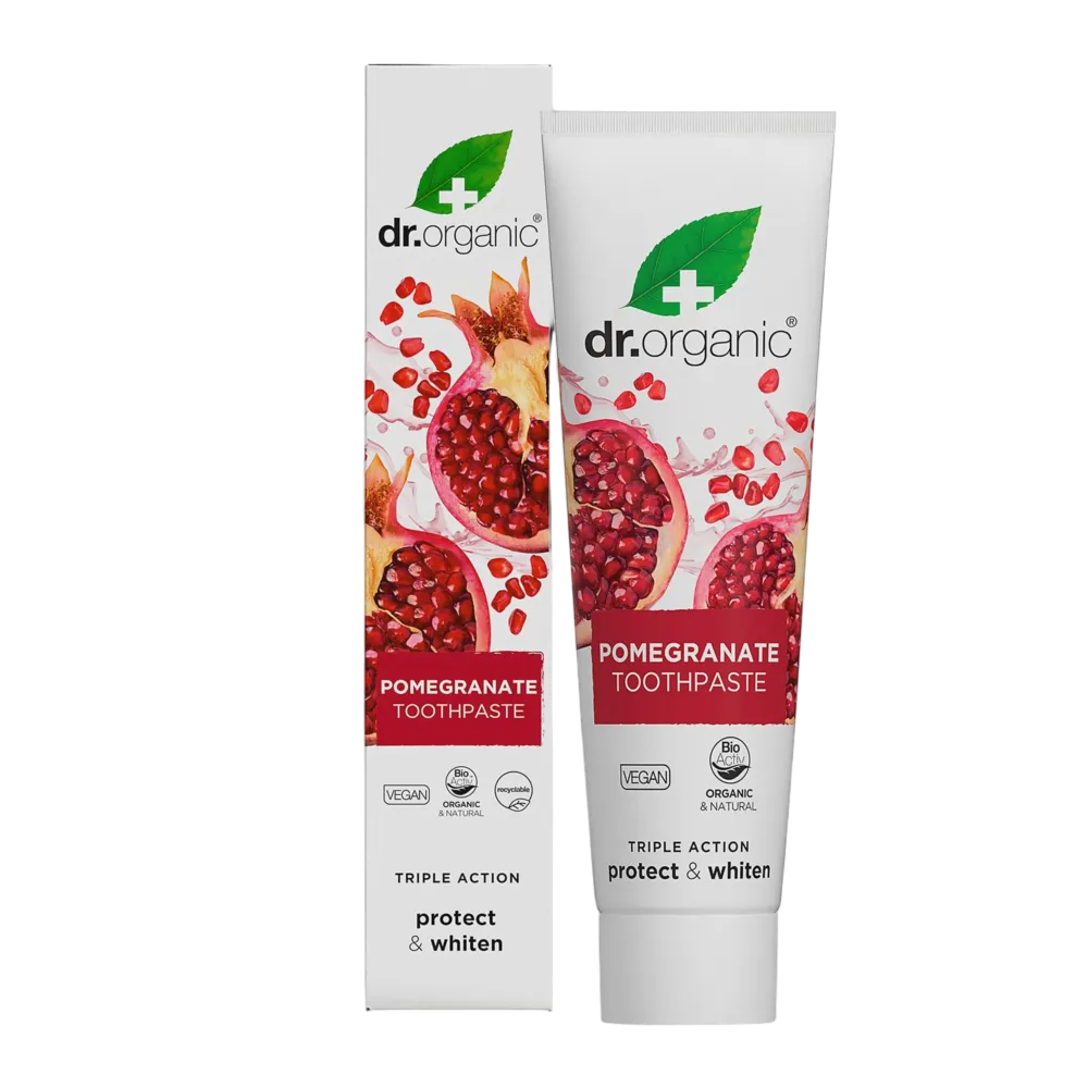 Dr. Organic - Pomegranate Whitening Toothpaste 100mL